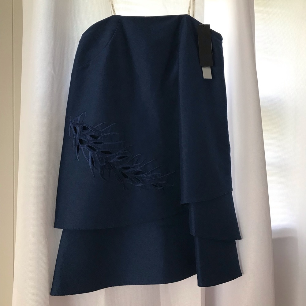 Halston Heritage Strapless Dress